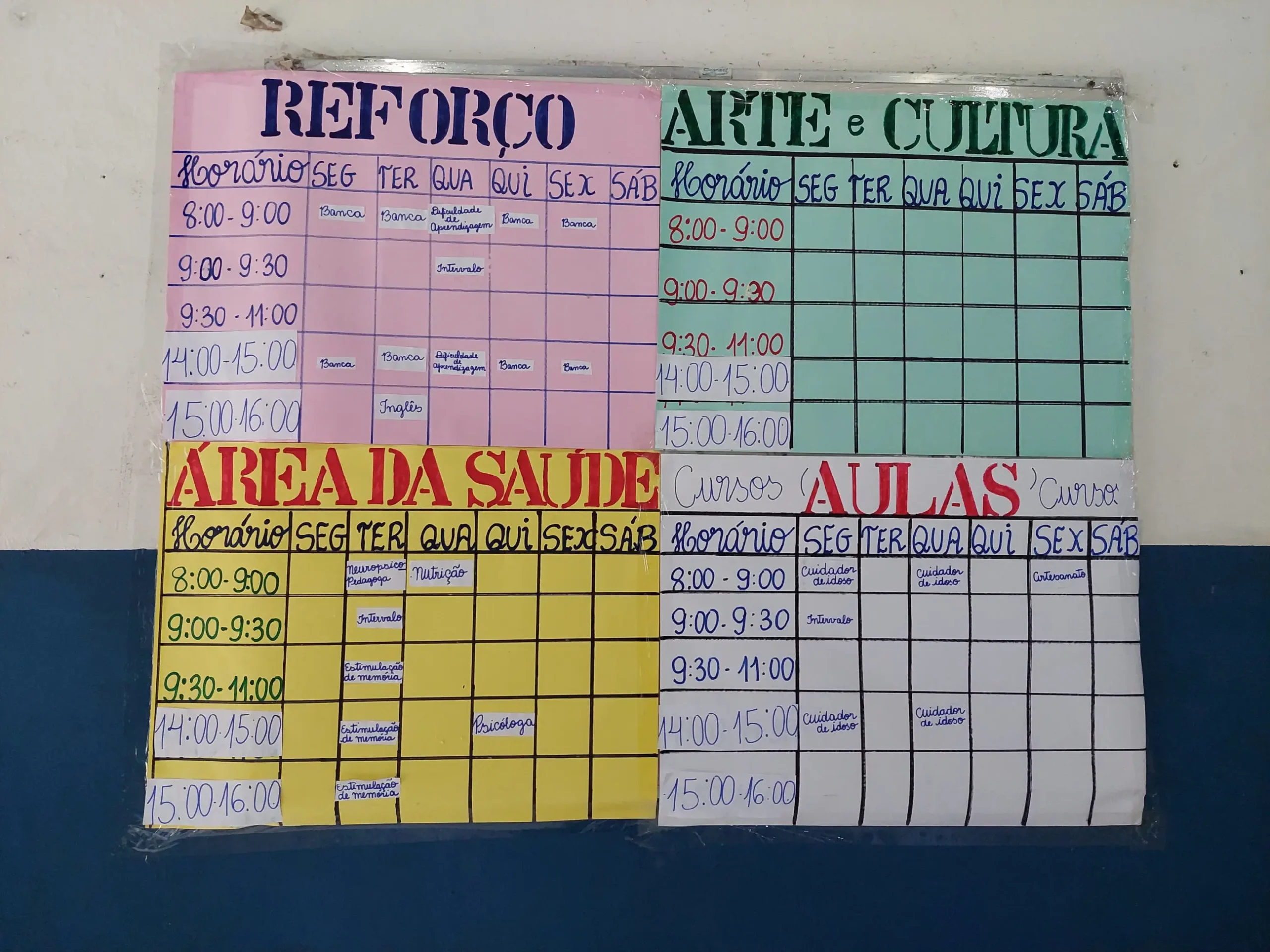 Reunião com as mulheres