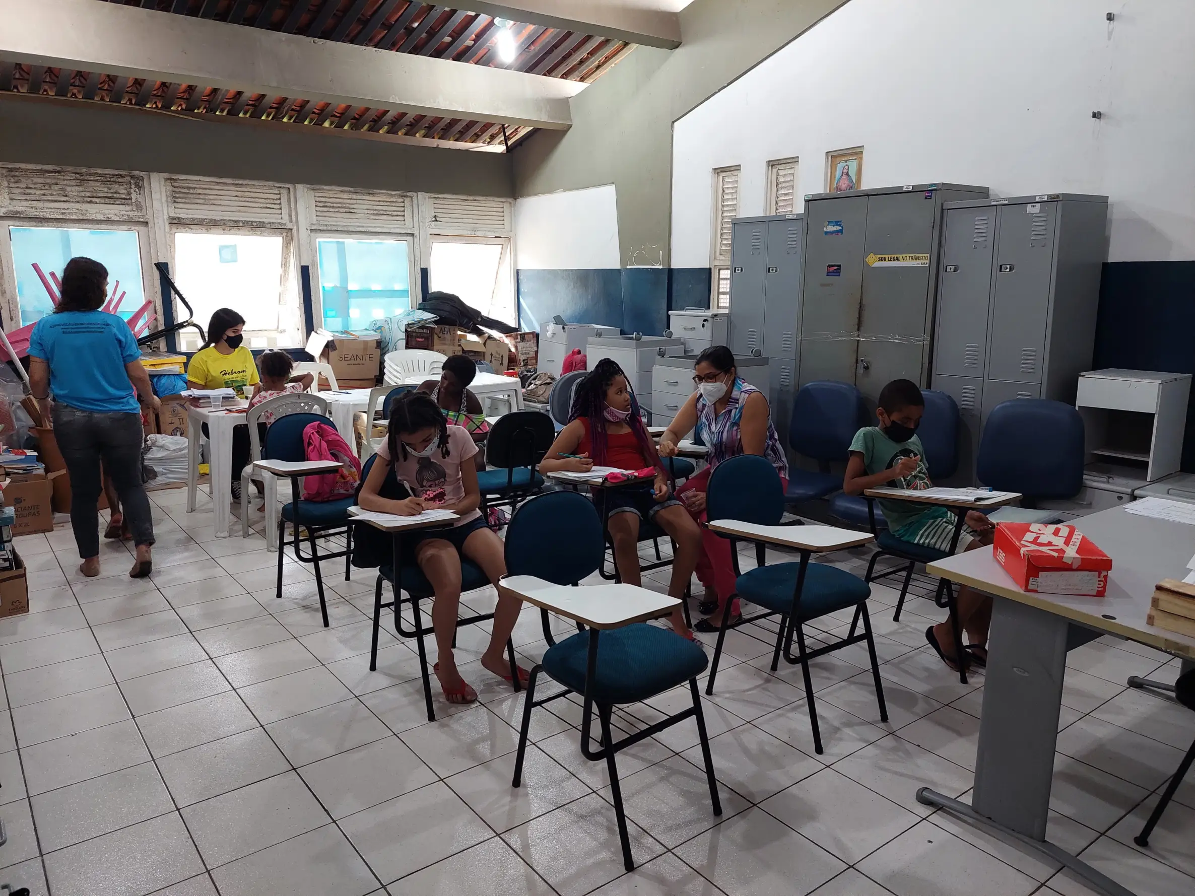 Reunião com as mulheres