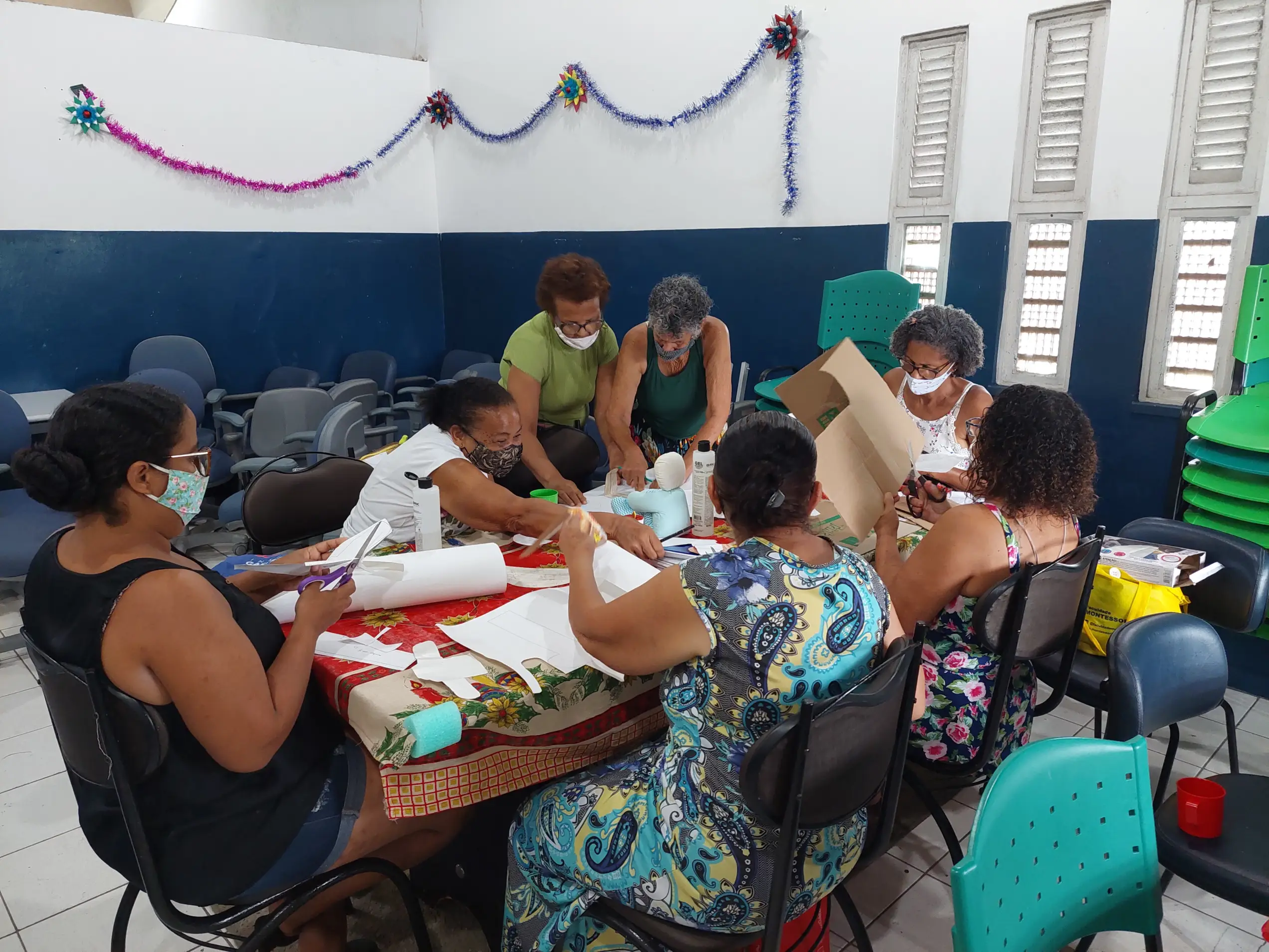 Reunião com as mulheres