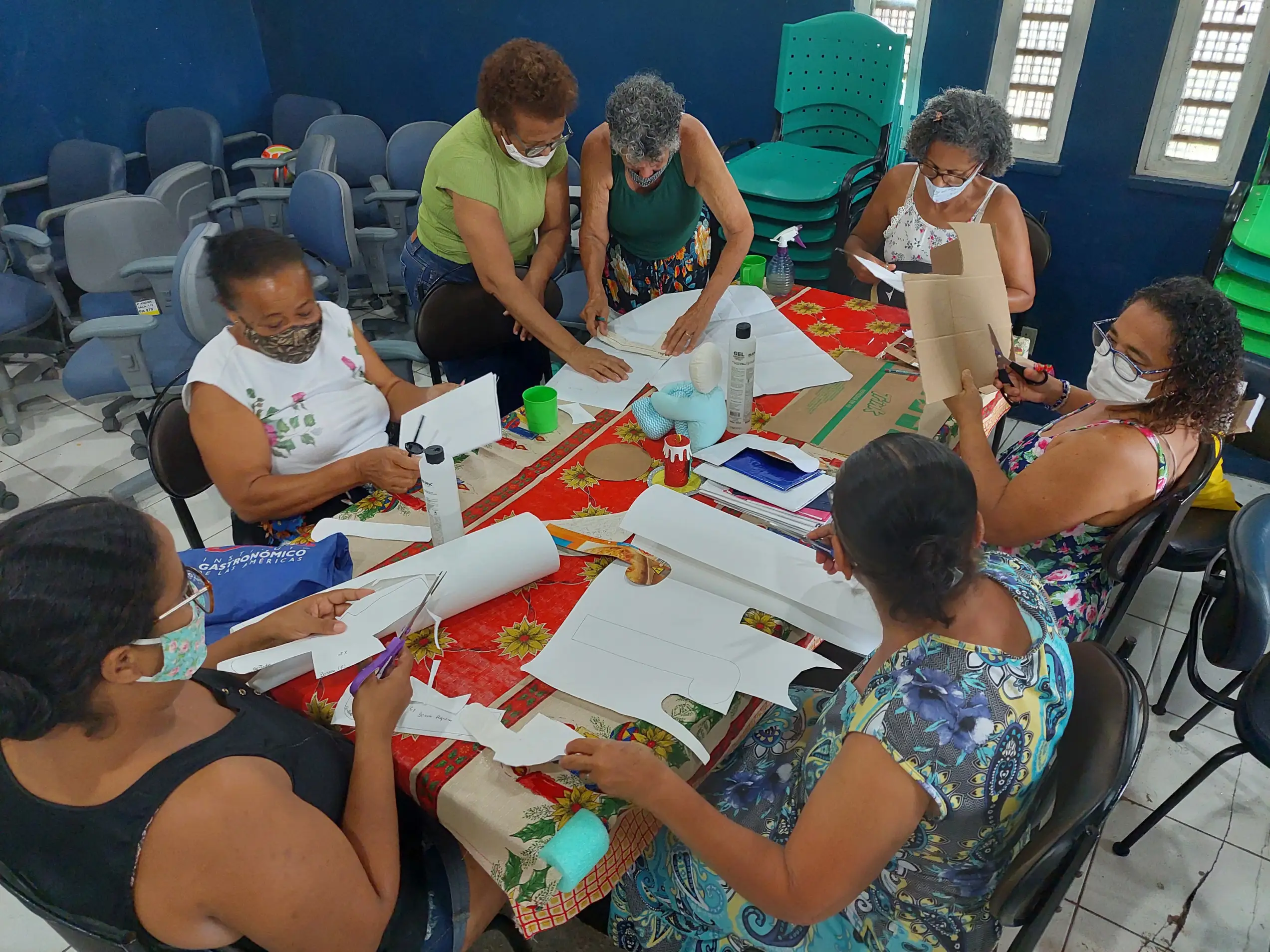 Reunião com as mulheres
