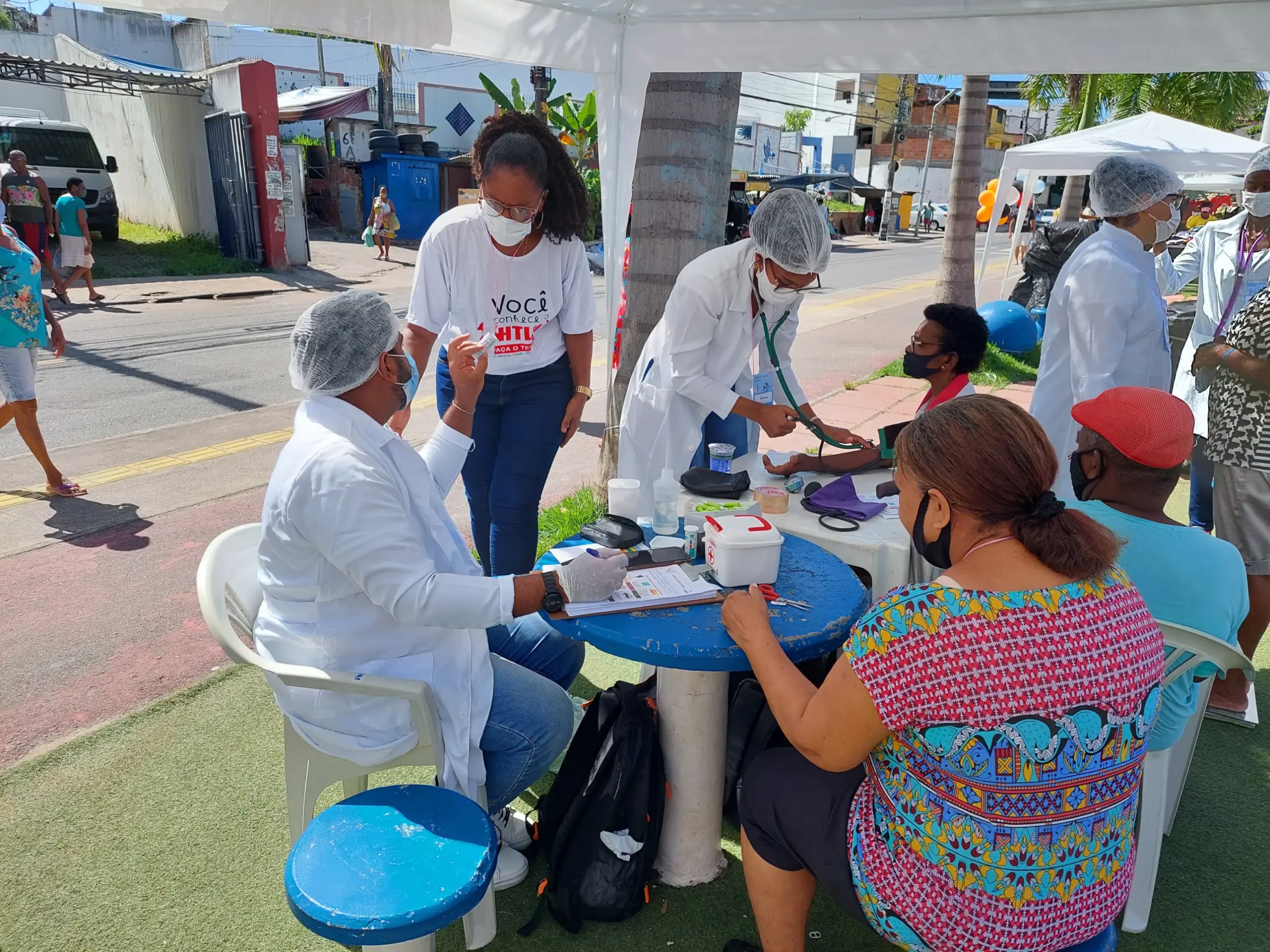 Reunião com as mulheres
