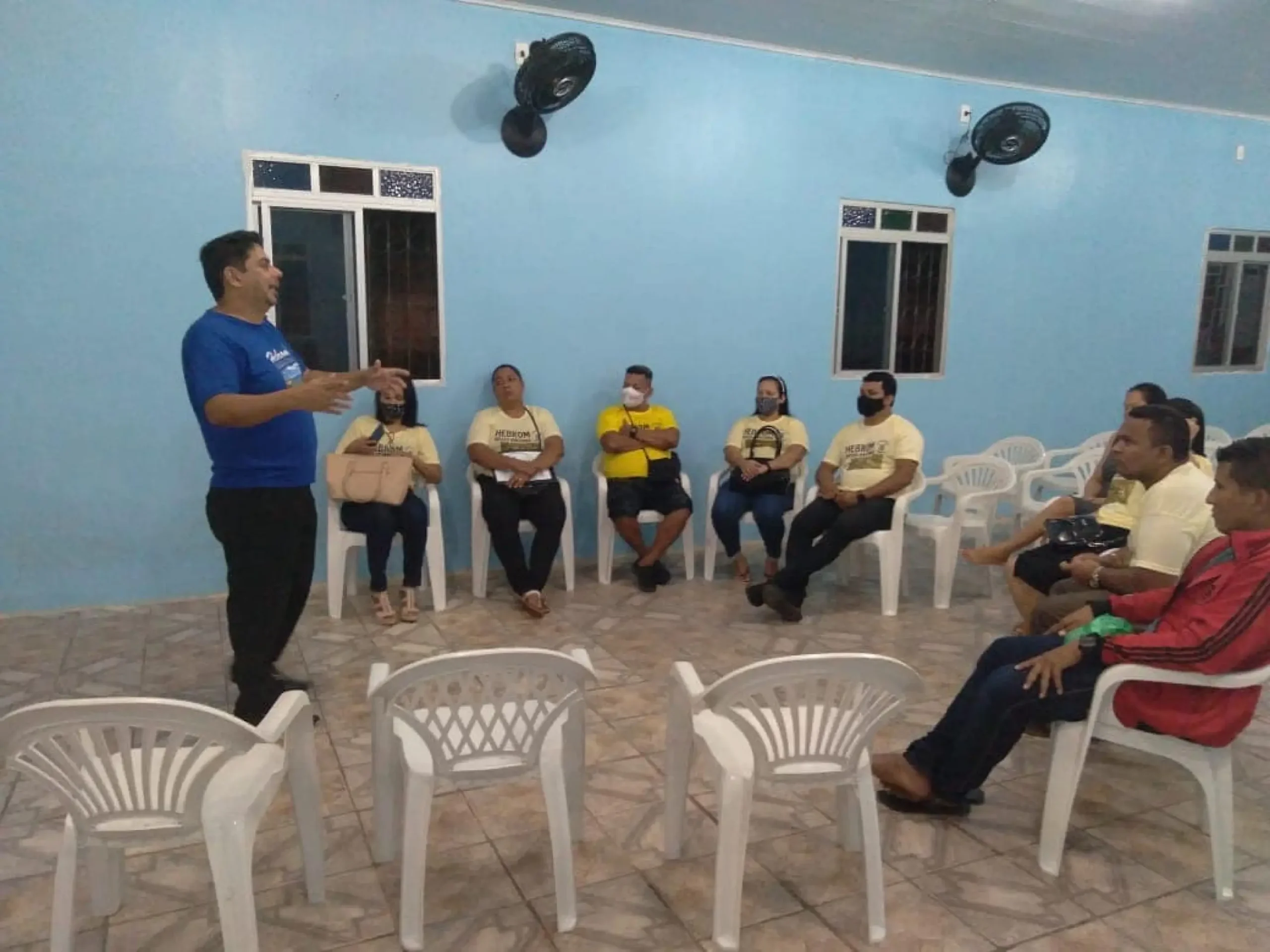 Reunião com as mulheres