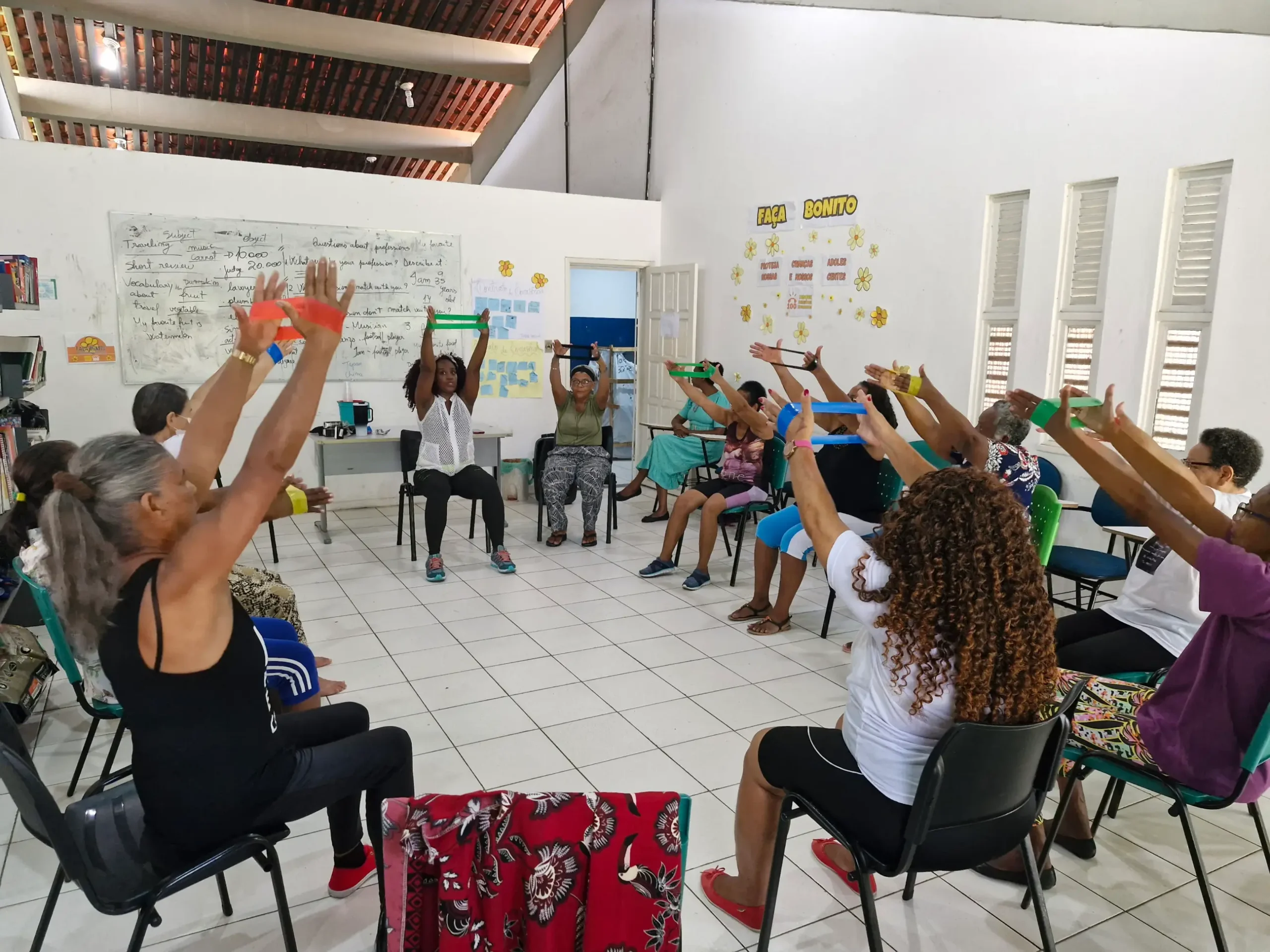 Reunião com as mulheres