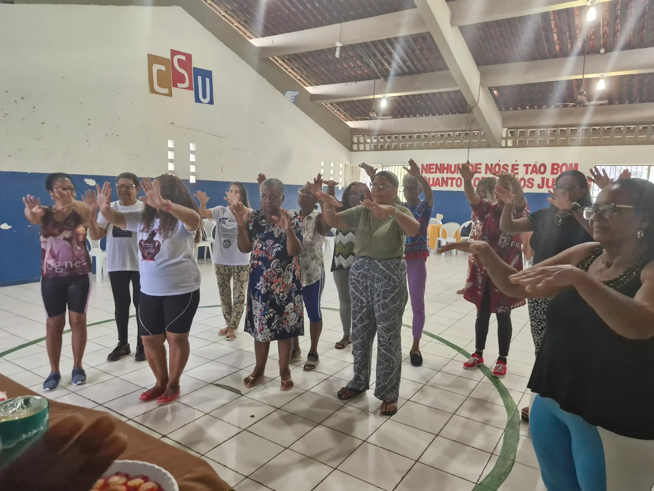 Reunião com as mulheres