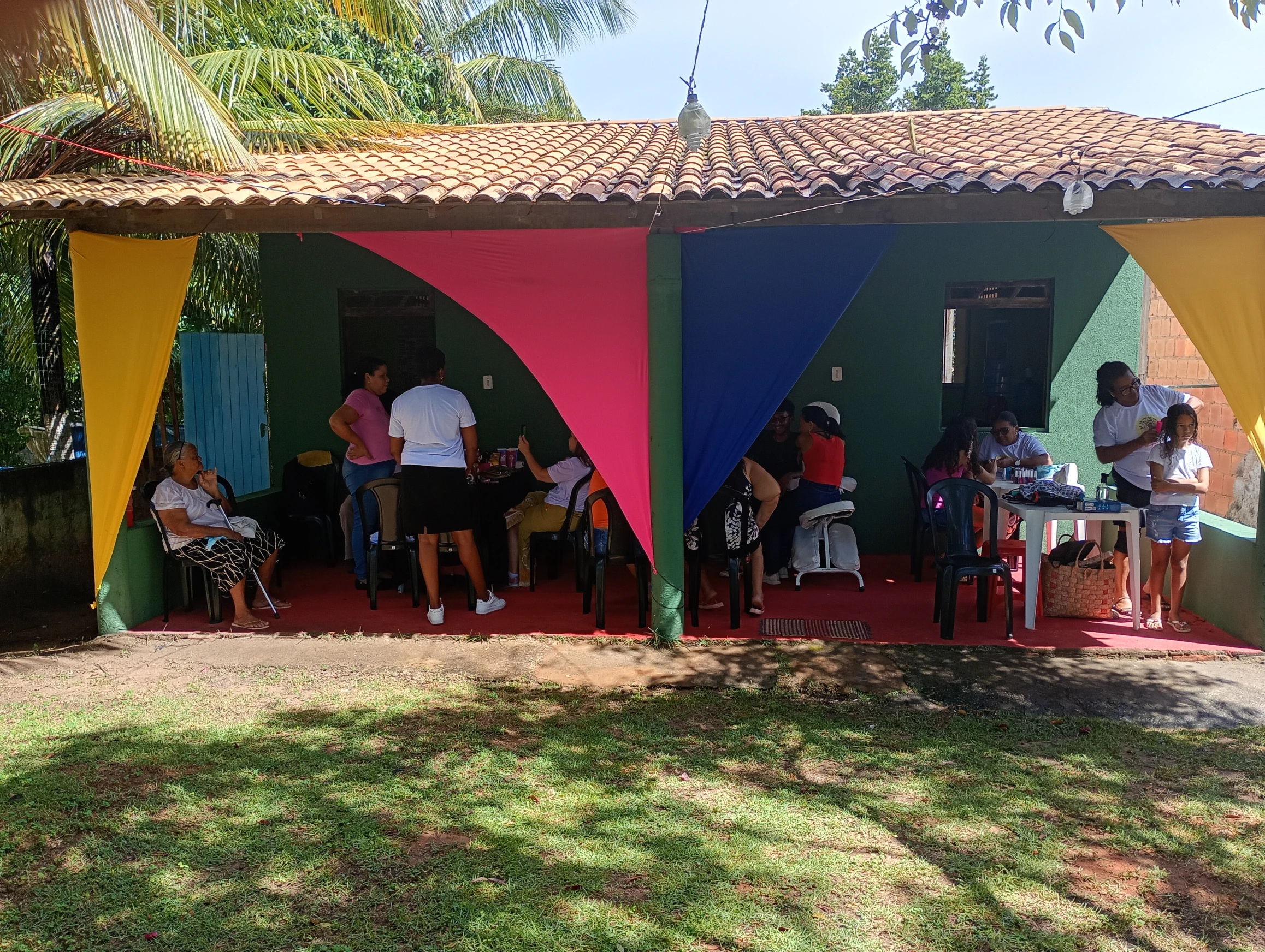 Reunião com as mulheres