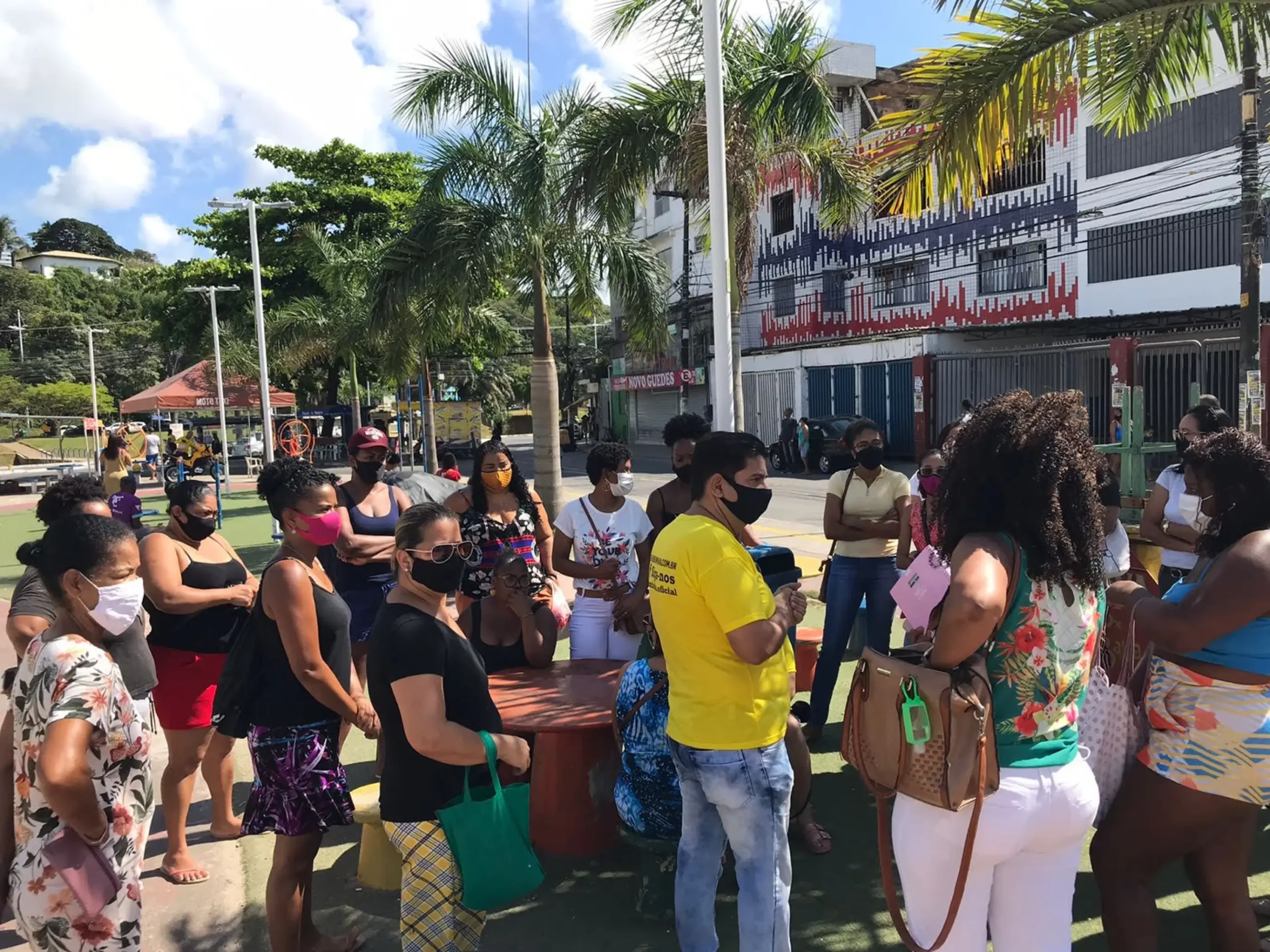 Reunião com as mulheres