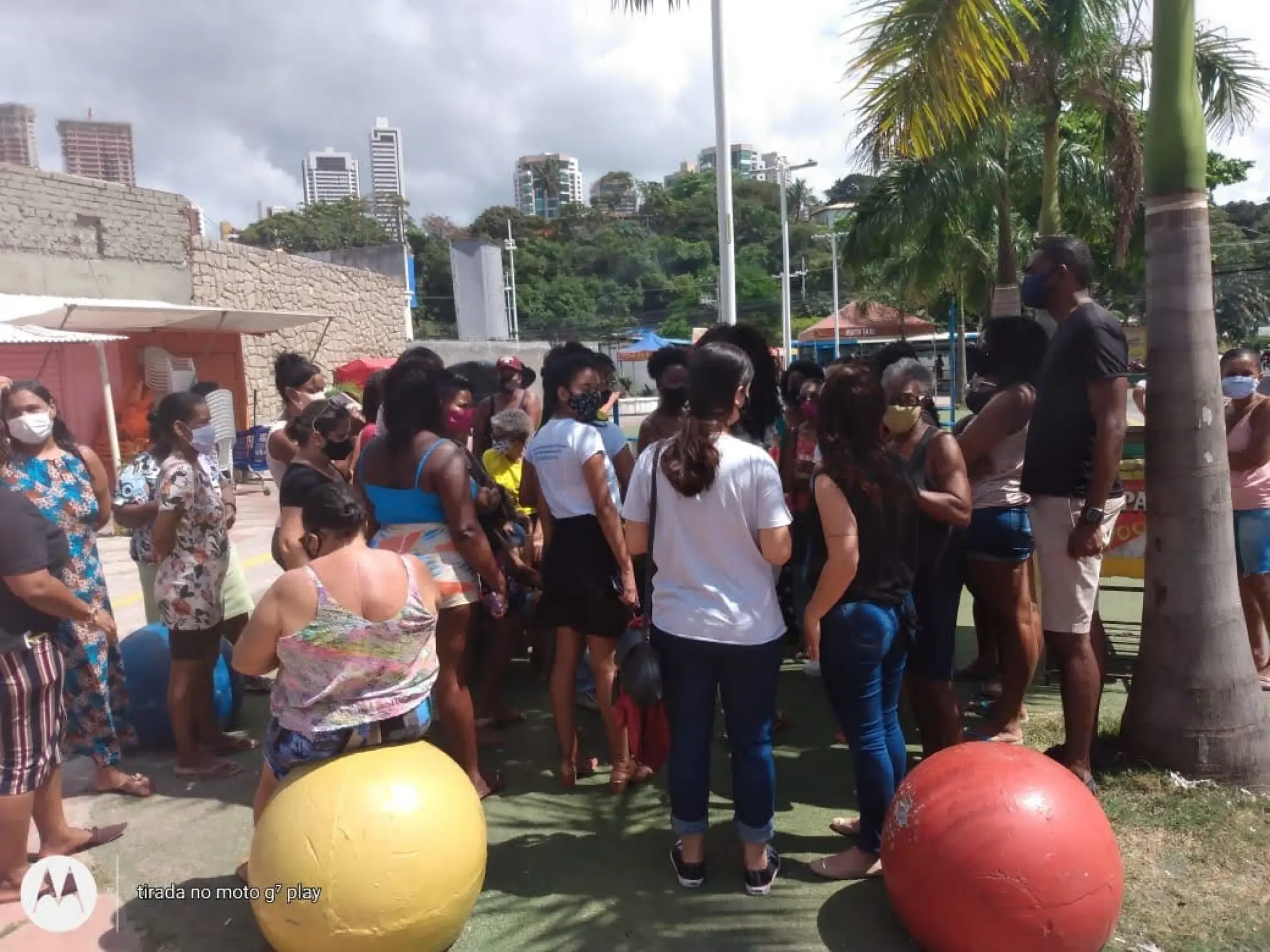 Reunião com as mulheres