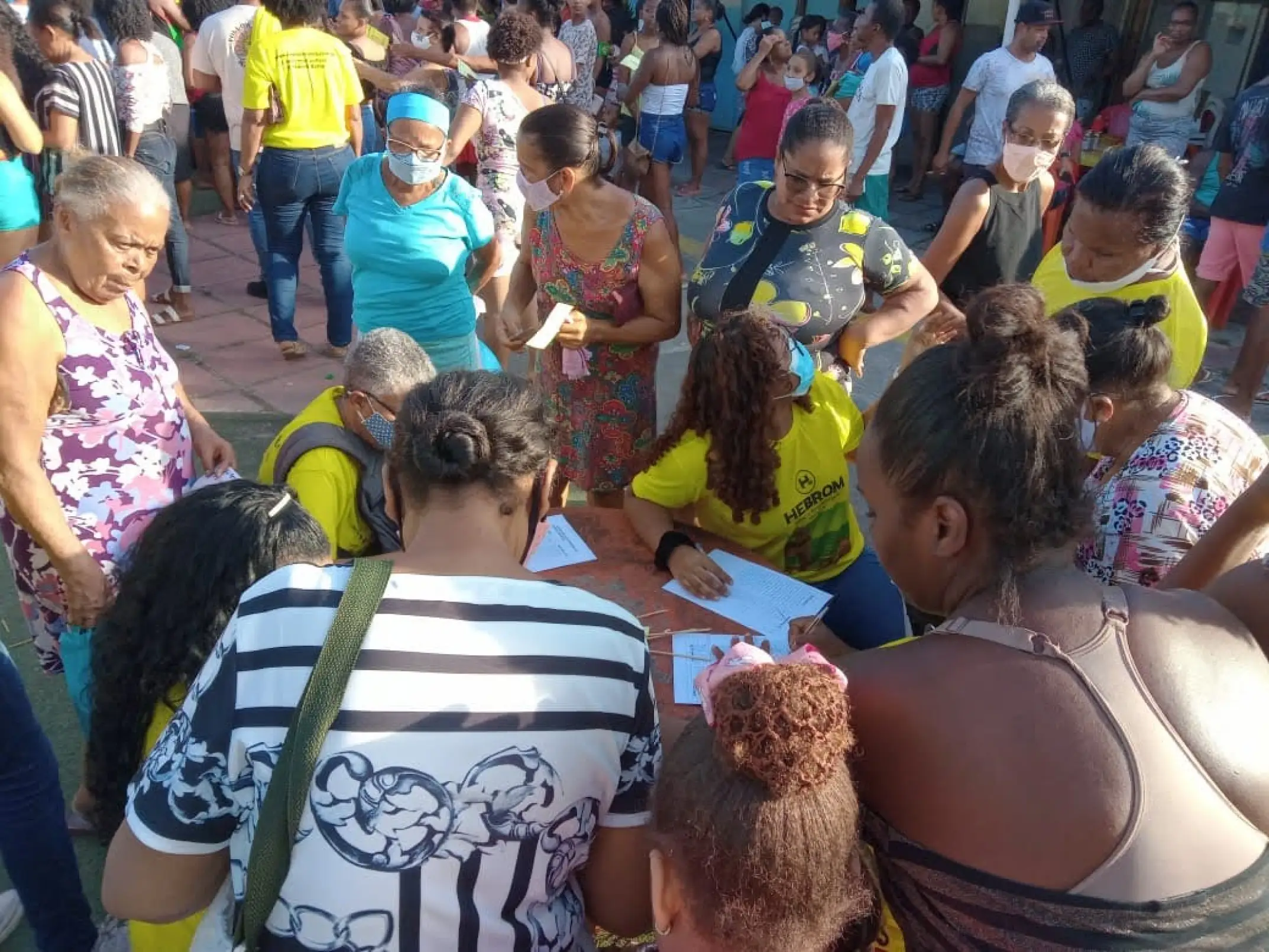 Reunião com as mulheres