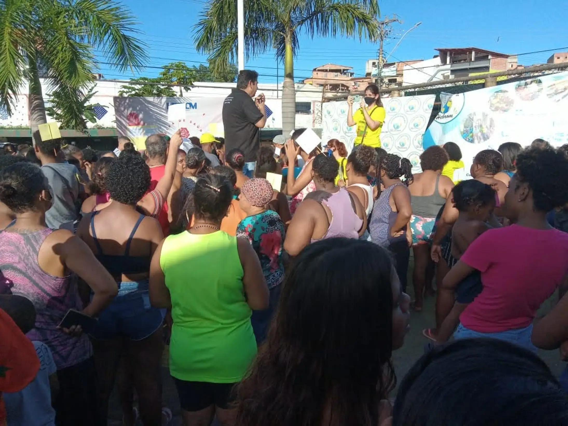 Reunião com as mulheres