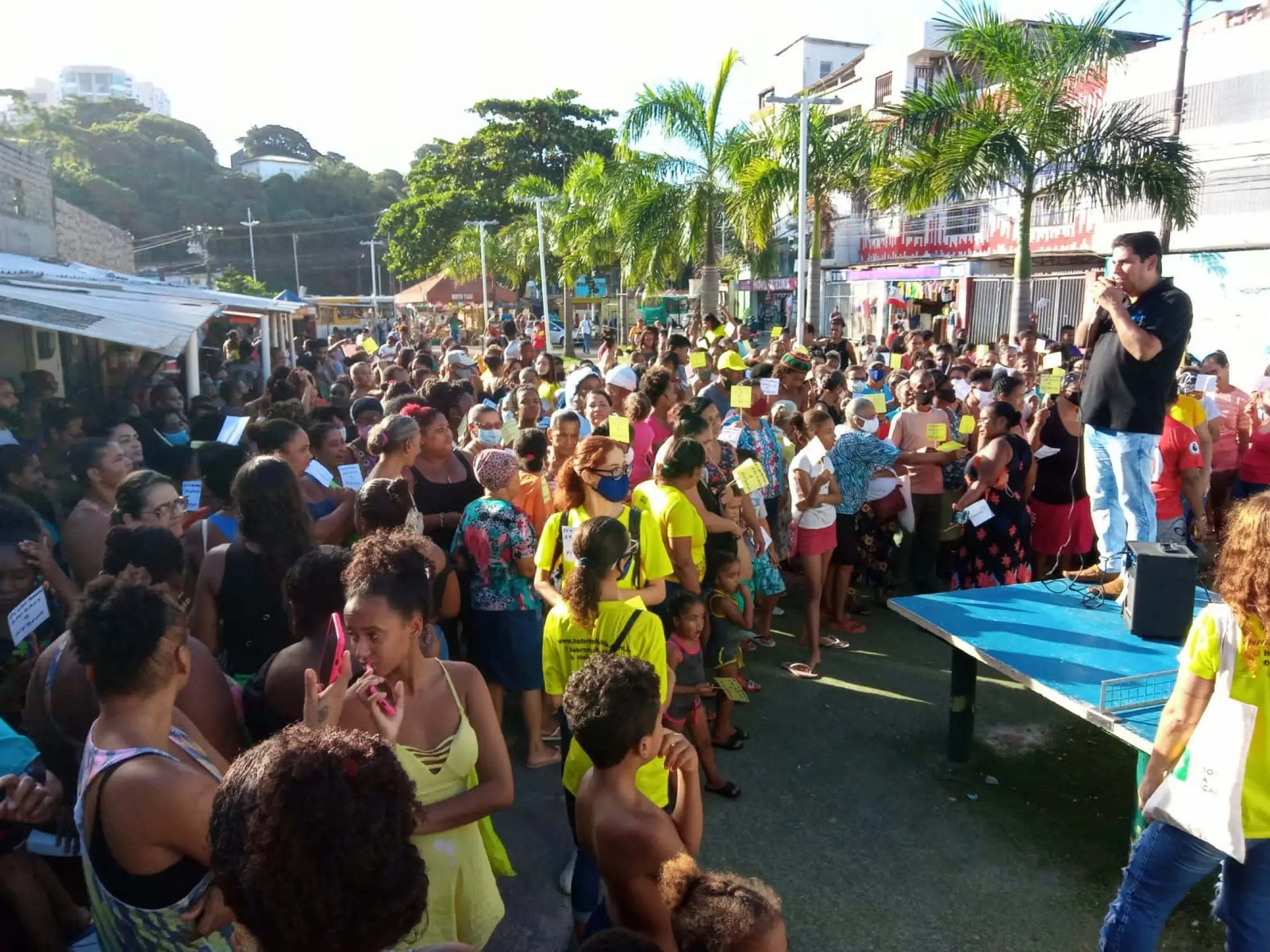 Reunião com as mulheres