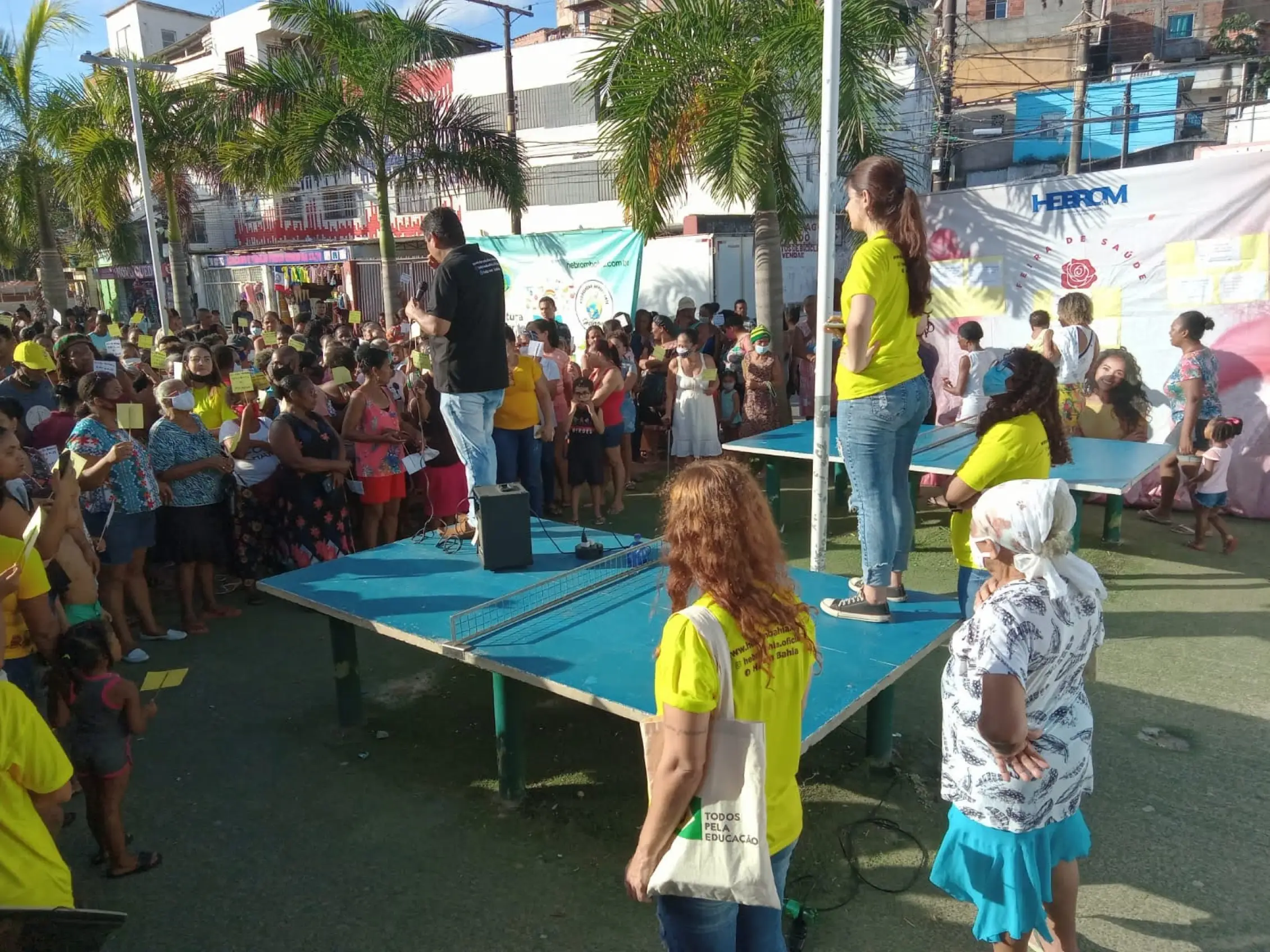 Reunião com as mulheres